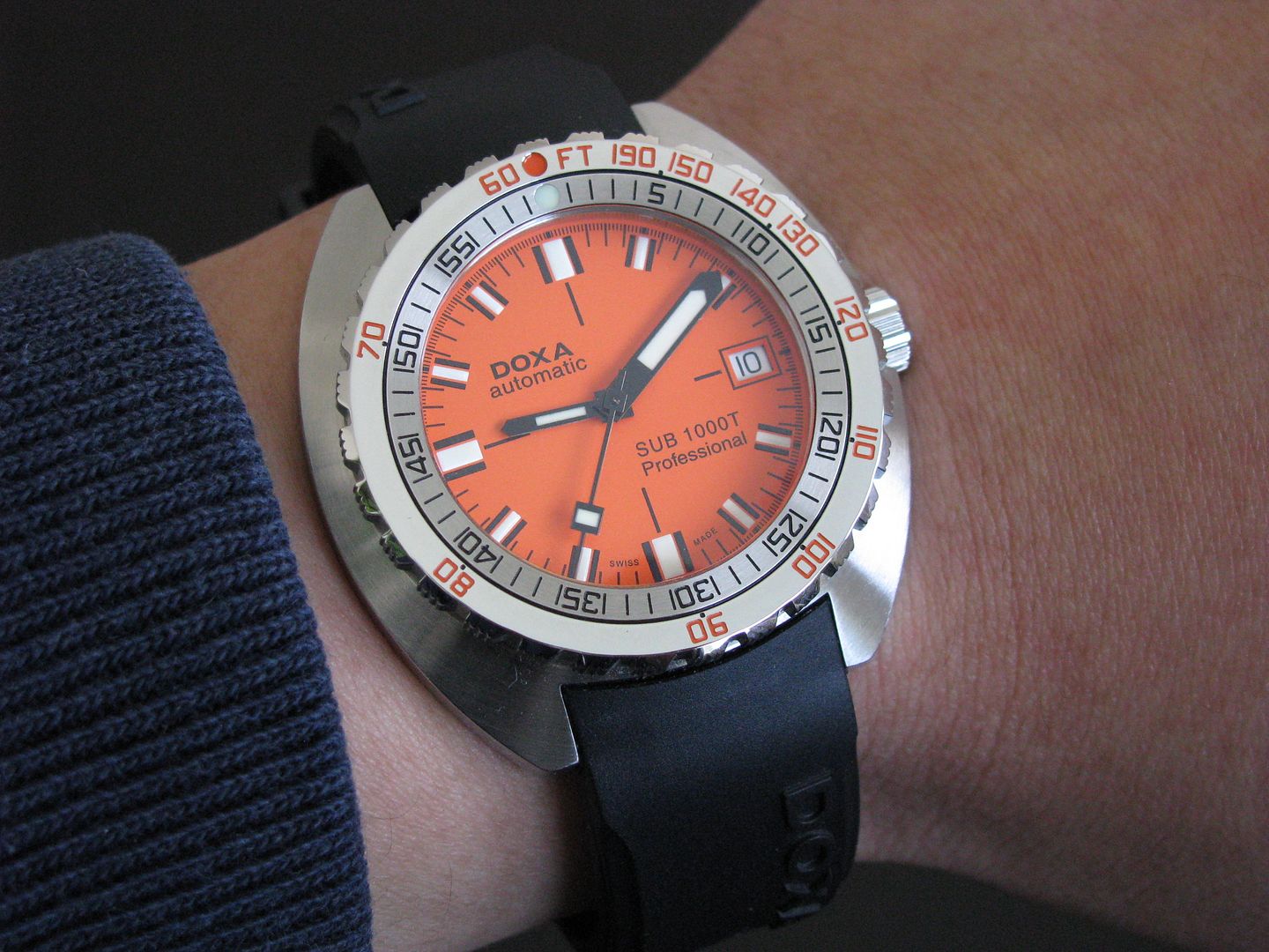 doxa rubber strap